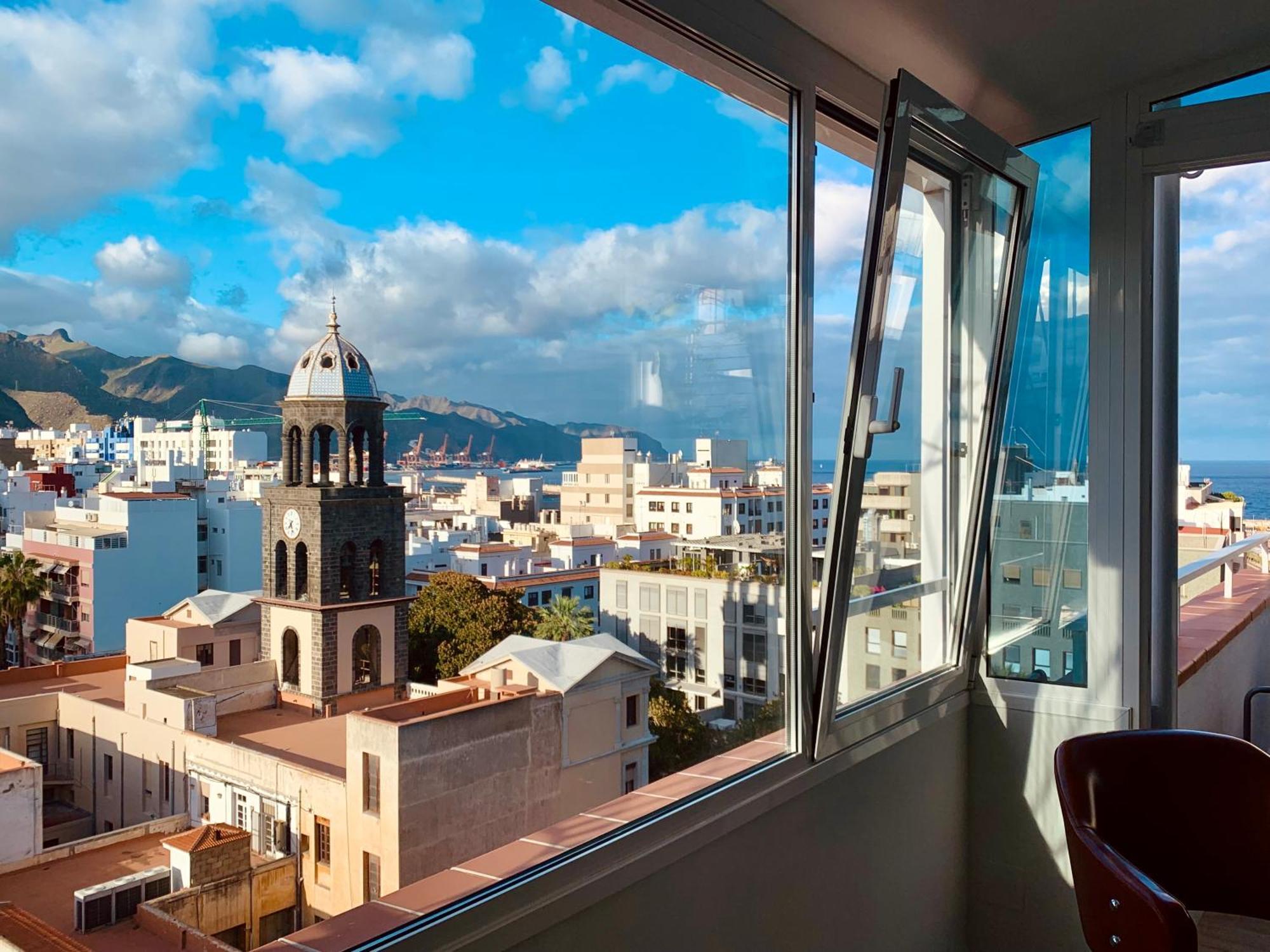Atico Con Terraza, Vistas Panoramicas Y Parking Santa Cruz de Tenerife Exterior foto