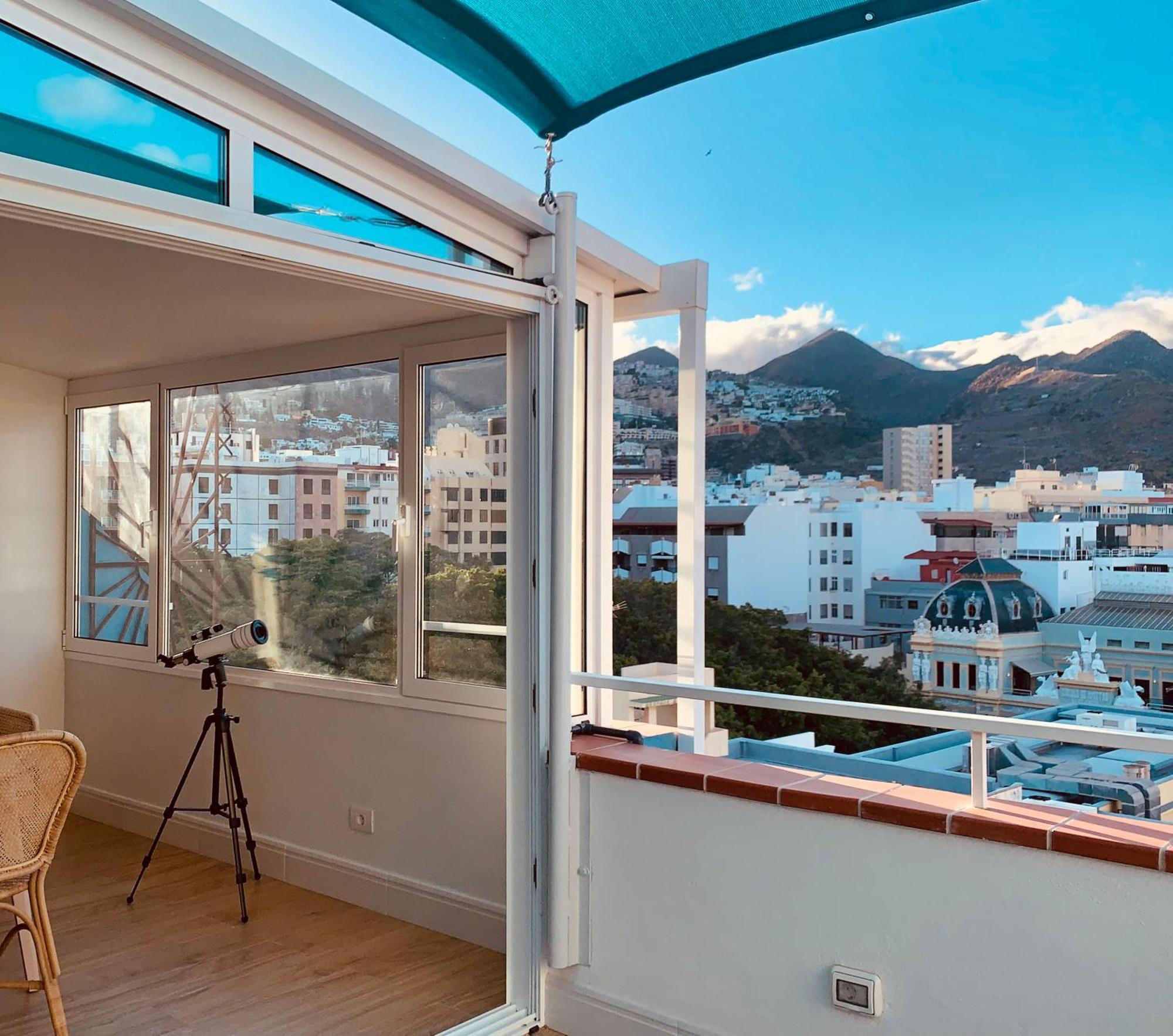 Atico Con Terraza, Vistas Panoramicas Y Parking Santa Cruz de Tenerife Exterior foto