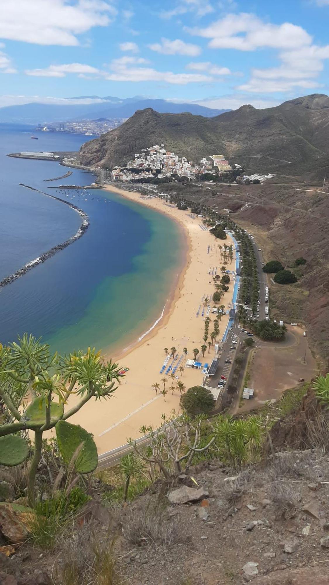 Atico Con Terraza, Vistas Panoramicas Y Parking Santa Cruz de Tenerife Exterior foto
