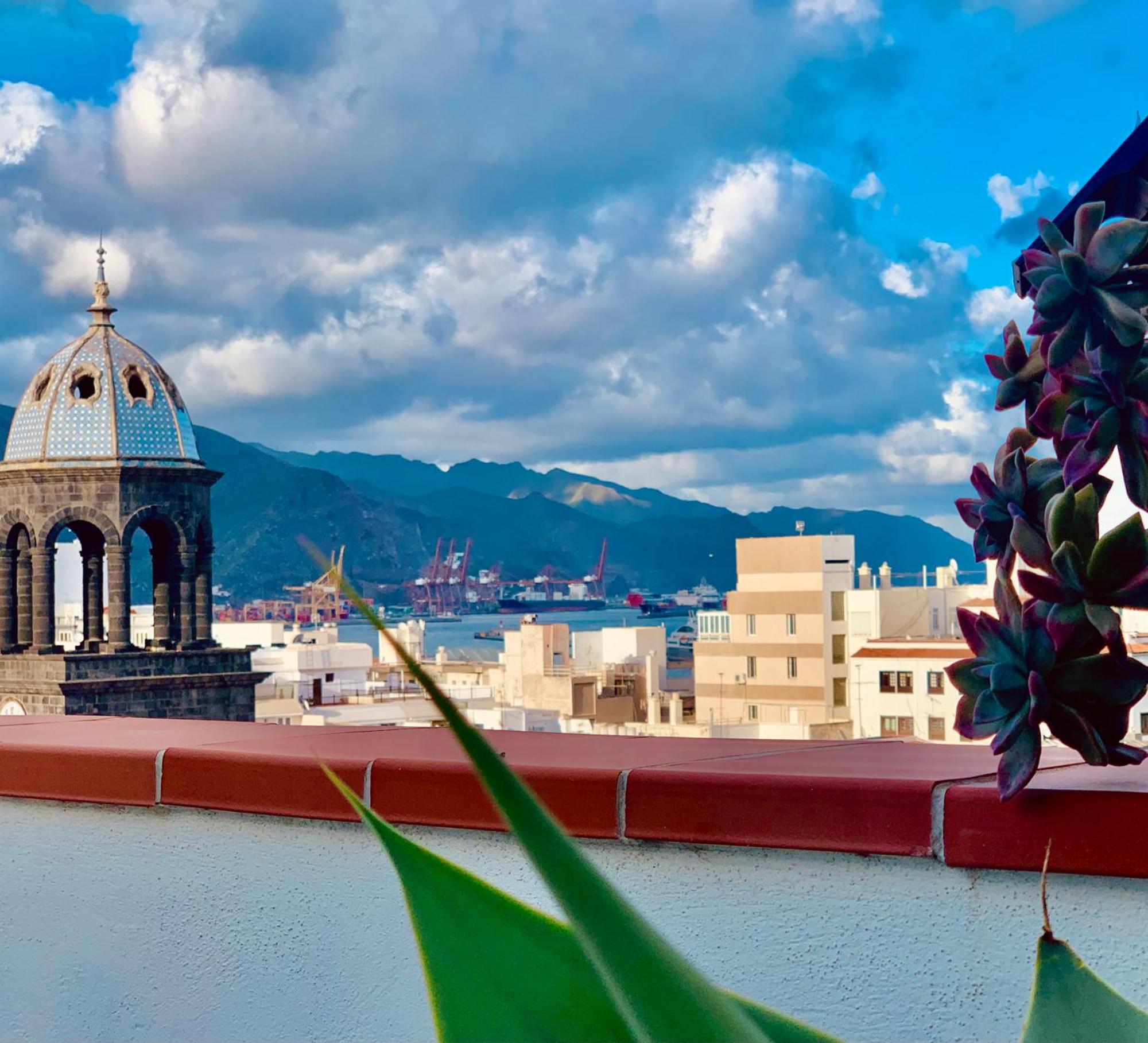 Atico Con Terraza, Vistas Panoramicas Y Parking Santa Cruz de Tenerife Exterior foto