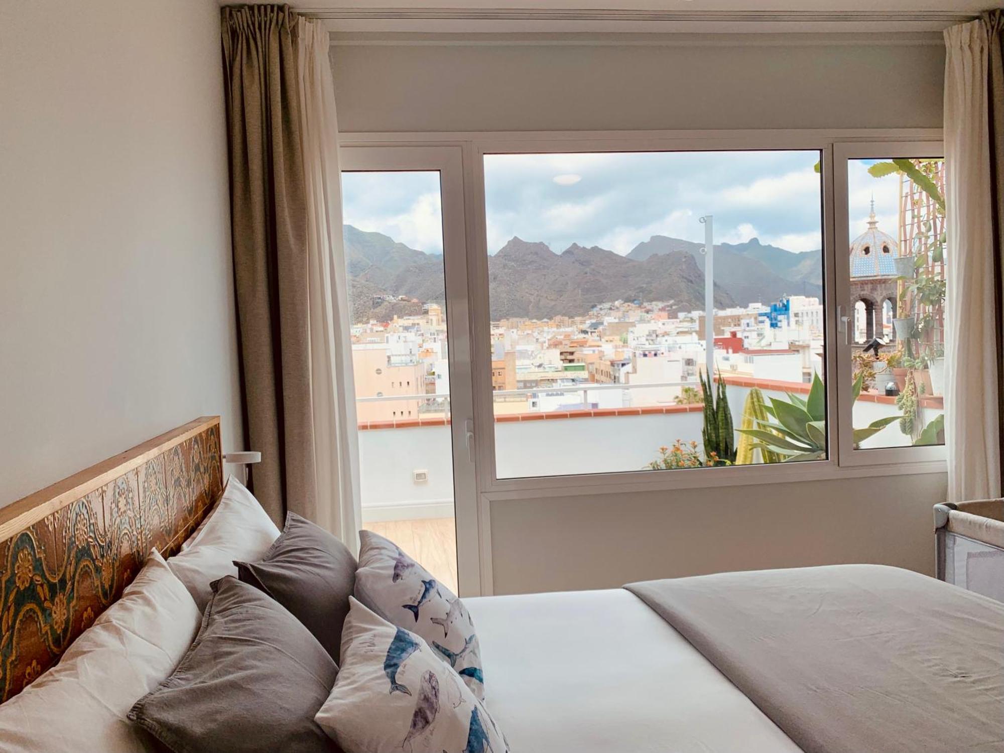 Atico Con Terraza, Vistas Panoramicas Y Parking Santa Cruz de Tenerife Exterior foto