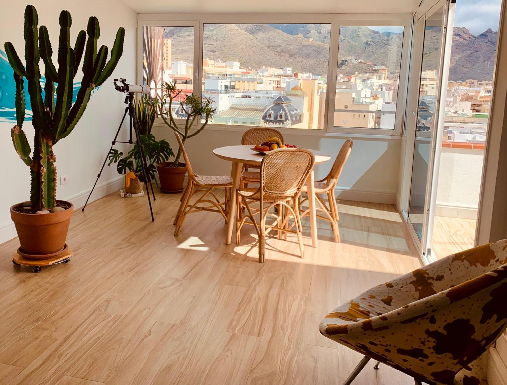 Atico Con Terraza, Vistas Panoramicas Y Parking Santa Cruz de Tenerife Exterior foto